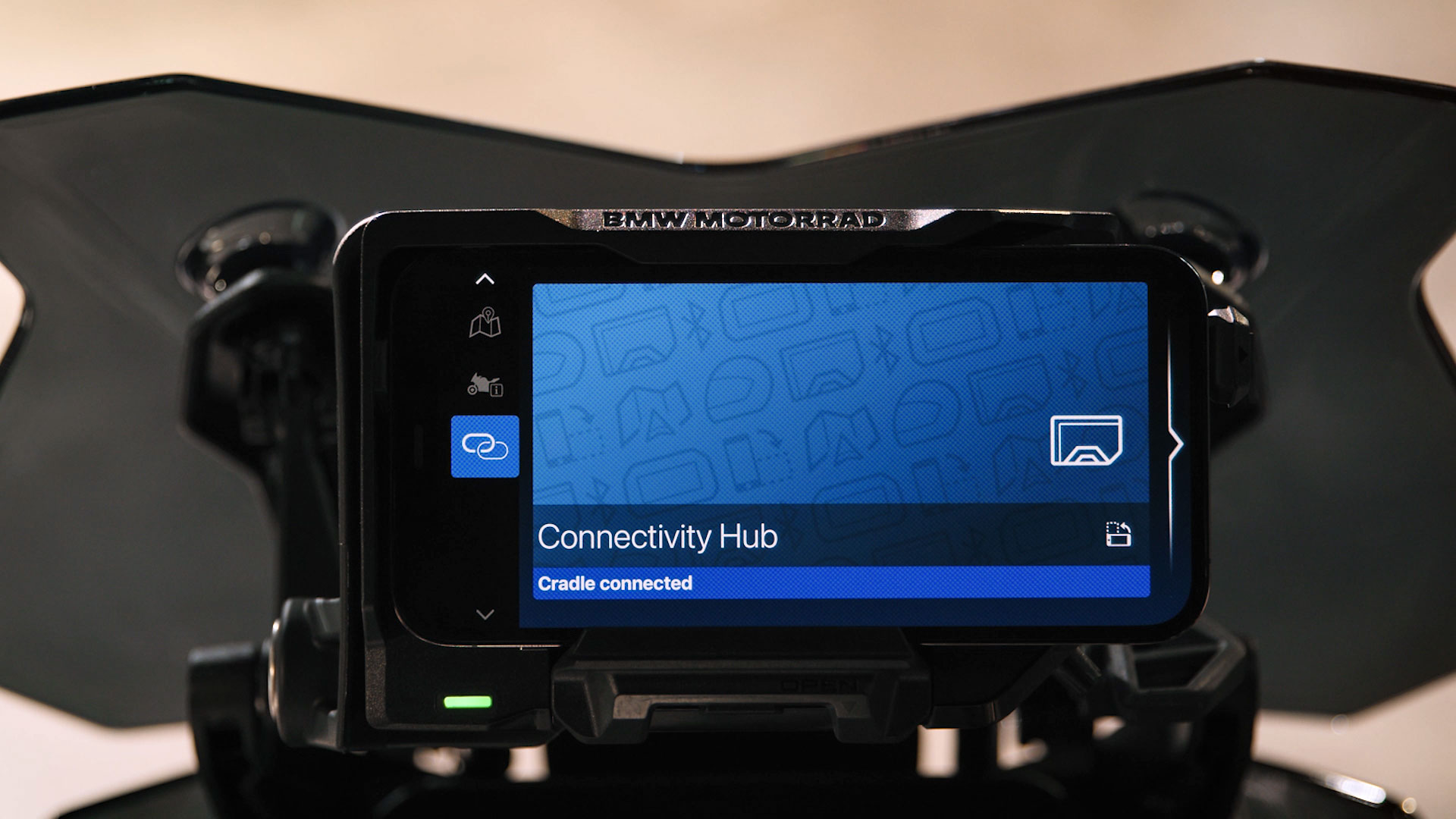 Video su YouTube del ConnectedRide Cradle.