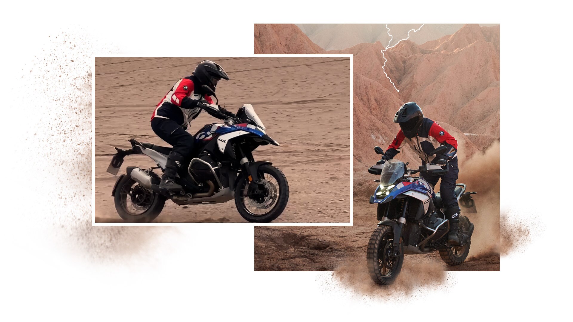 La R 1300 GS durante la guida