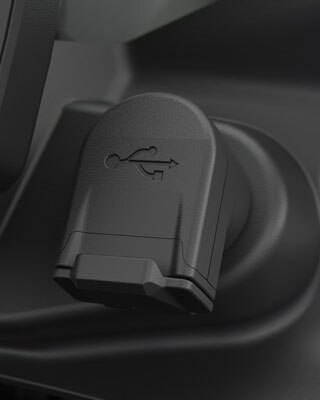 Vediamo la porta USB della F 750 GS.
