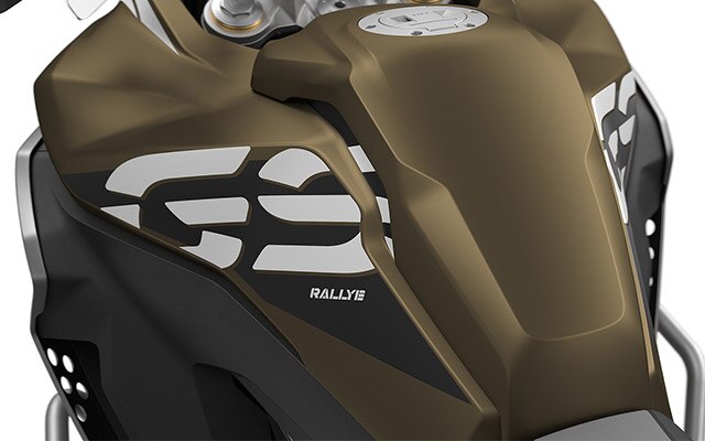 Vediamo il serbatoio della F 850 GS Adventure.
