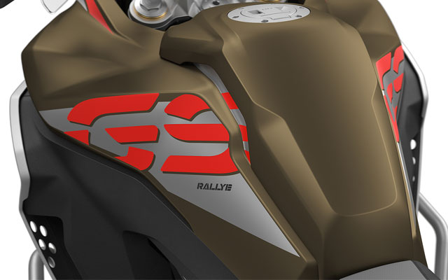 Vediamo il serbatoio della F 850 GS Adventure.