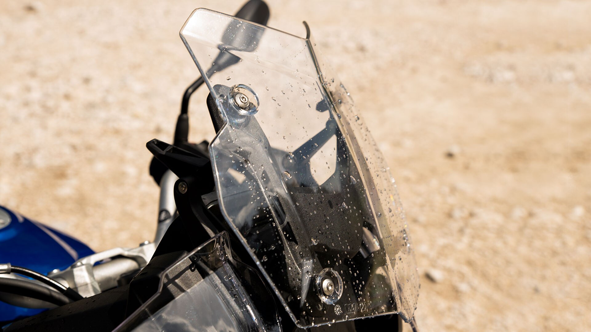 Il parabrezza da turismo della nuova BMW F 850 GS Adventure