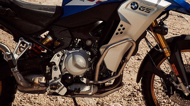 Il para motore della nuova BMW F 850 GS Adventure