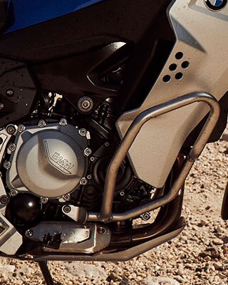 Il para motore della nuova BMW F 850 GS Adventure