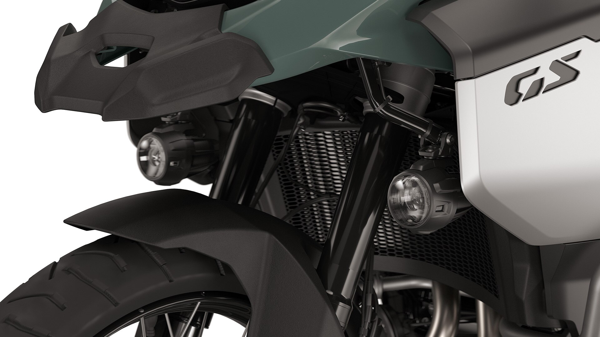 Il faro supplementare della F 900 GS Adventure di BMW Motorrad