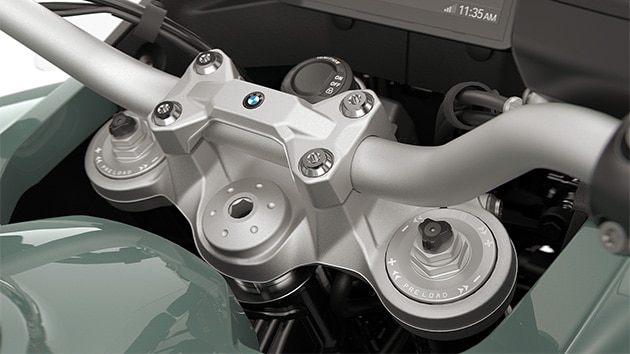 La forcella regolabile della F 900 GS Adventure di BMW Motorrad