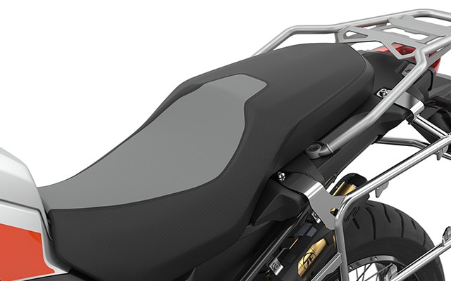 La sella comfort della F 900 GS Adventure di BMW Motorrad