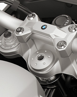 La forcella regolabile della F 900 GS Adventure di BMW Motorrad