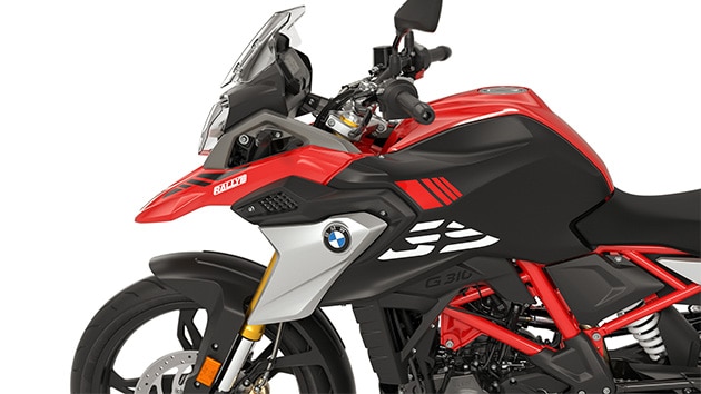 Vediamo la tipica flyline GS della G 310 GS.