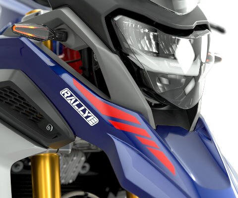 Vediamo il faro a LED con luce diurna della G 310 GS.