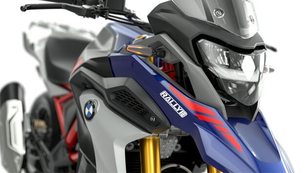 Vediamo il faro a LED con luce diurna della G 310 GS.