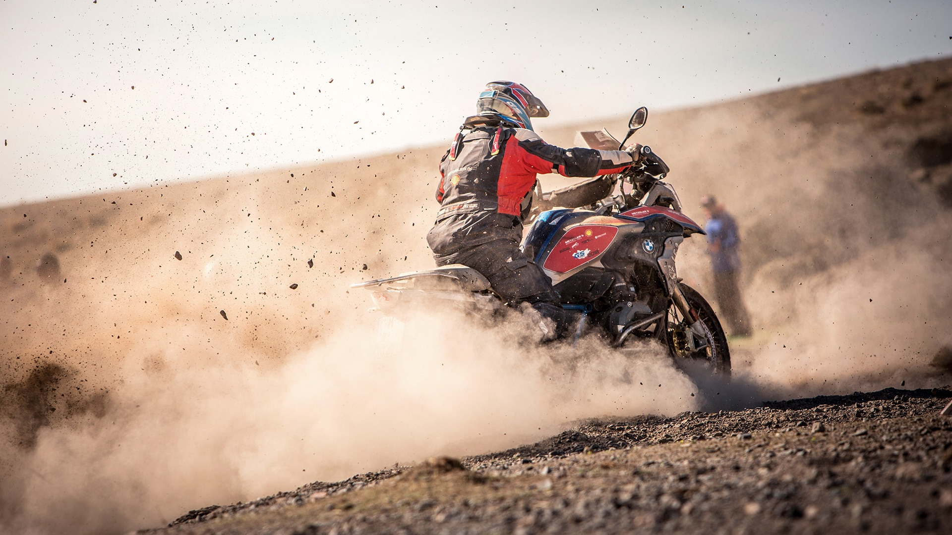 R 1250 GS Adventure fuori strada.