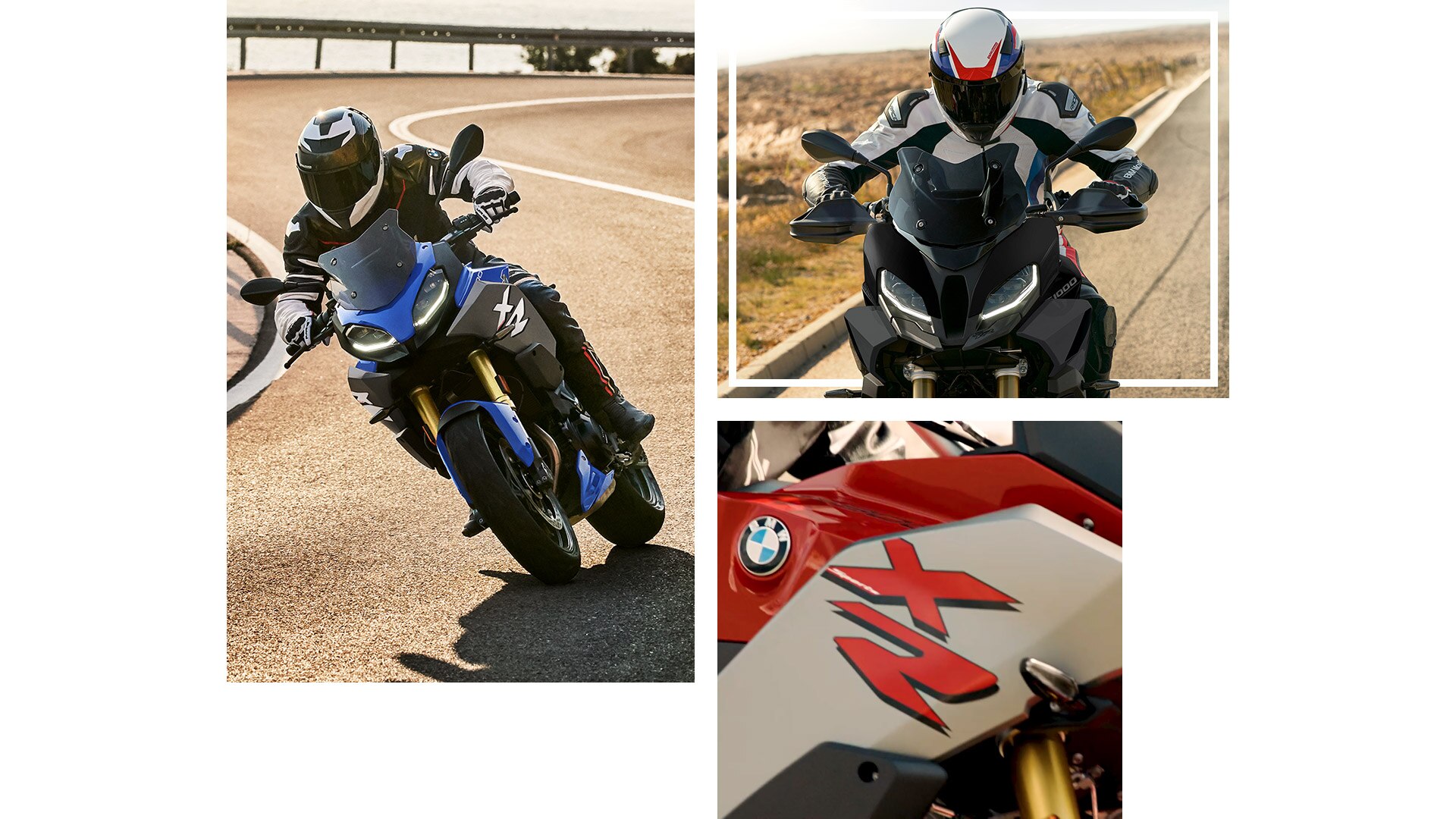 Collage dei modelli BMW Motorrad XR.