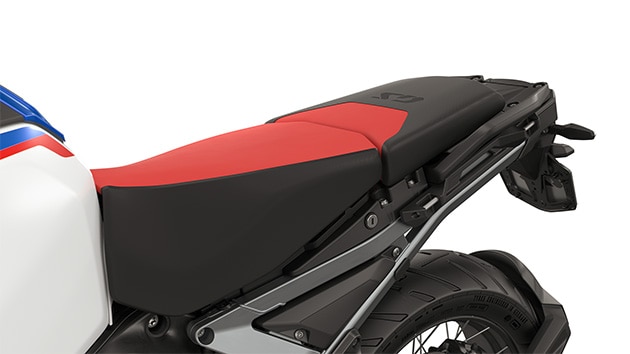 Sella alta + sella del passeggero Sport (look sella rally)