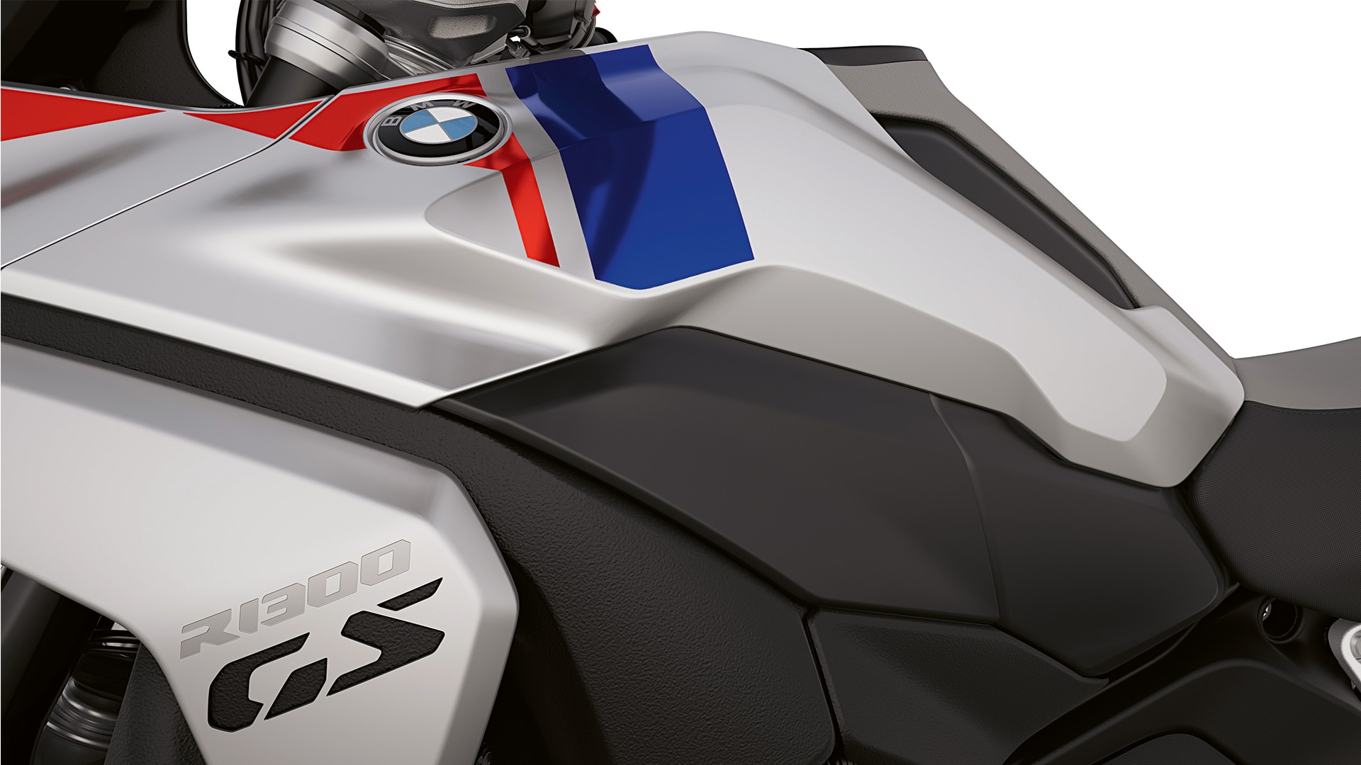 La scritta “GS Trophy” della R 1300 GS Trophy di BMW Motorrad