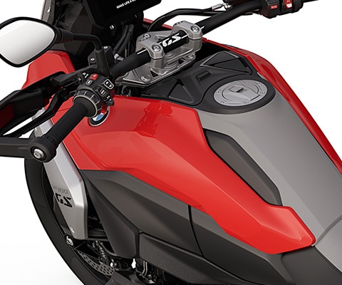 La linea continua sella-serbatoio della R 1300 GS di BMW Motorrad
