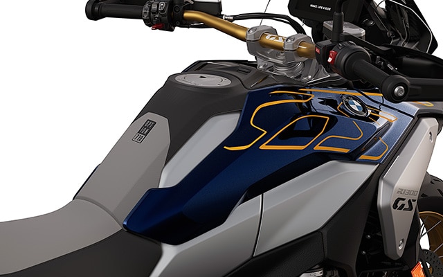 La progettazione grafica della BMW R 1300 GS Biscaya con equipaggiamento Option 719