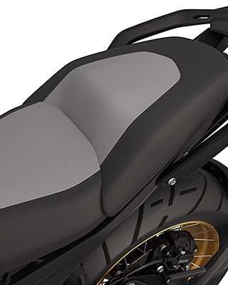 La BMW R 1300 GS Option 719 Biscaya con posto per il passeggero