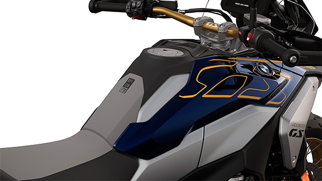 La progettazione grafica della BMW R 1300 GS Biscaya con equipaggiamento Option 719