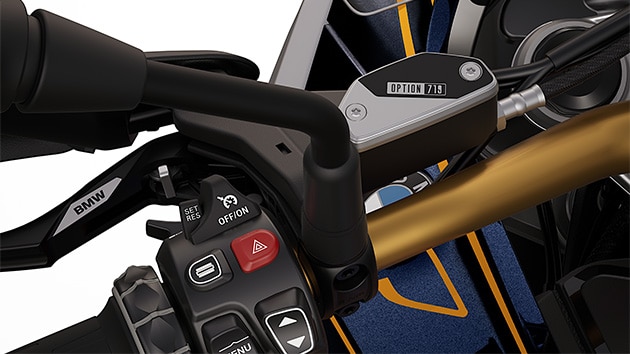 Le parti fresate Option 719 della BMW R 1300 GS Biscaya