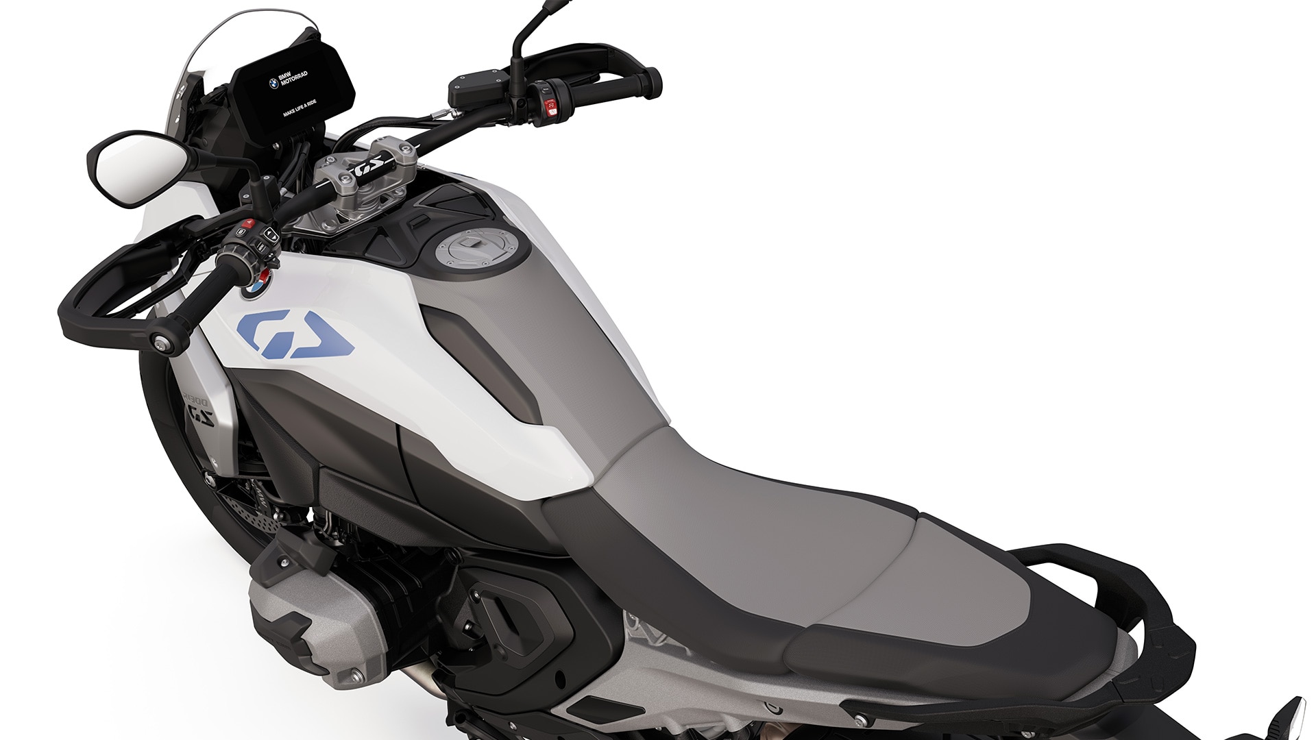 La linea continua sella-serbatoio della R 1300 GS di BMW Motorrad