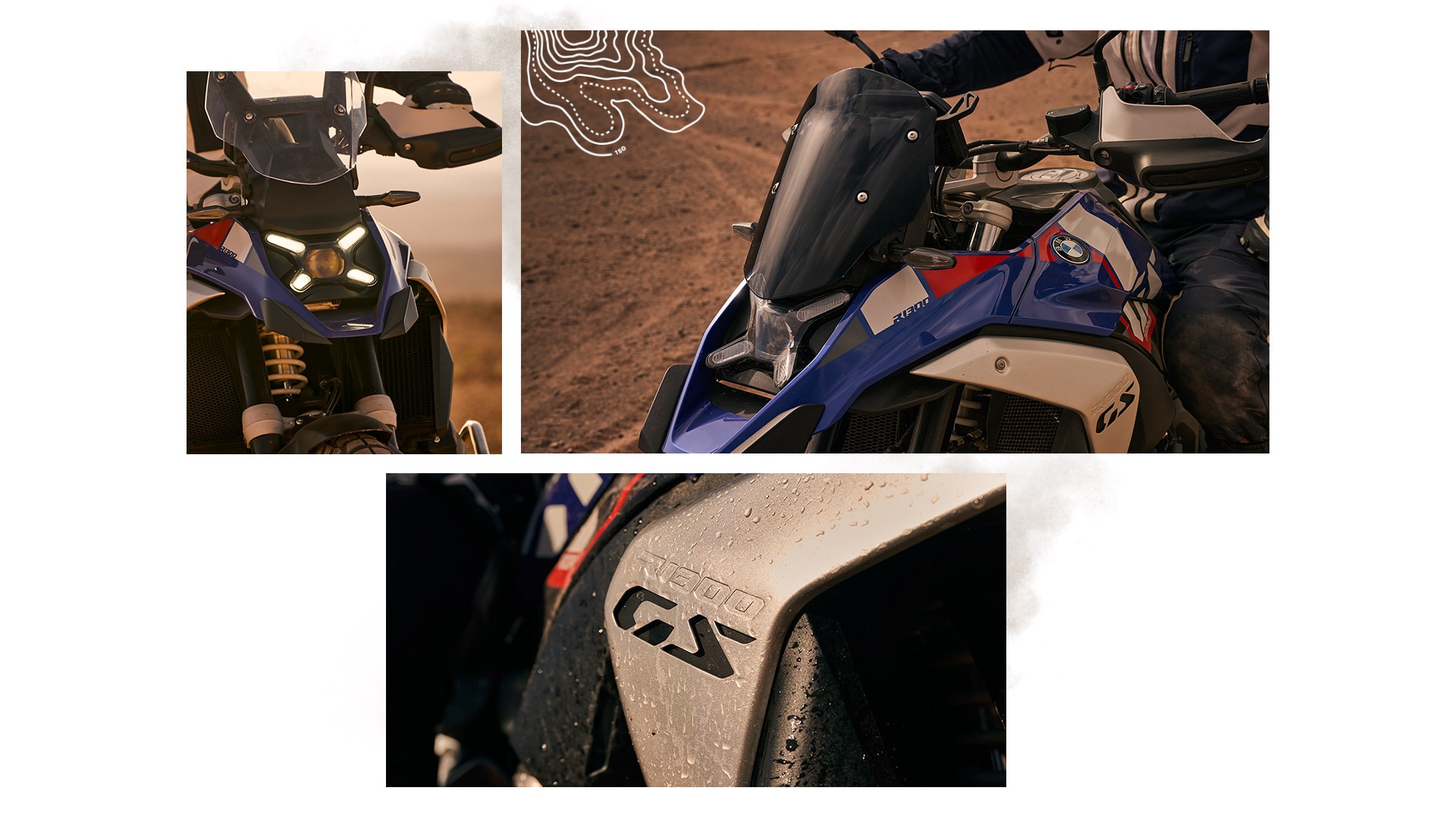 Il design sportivo della R 1300 GS Trophy di BMW Motorrad