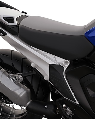 La variante del sedile per marcia senza passeggero della R 1300 GS Trophy di BMW Motorrad