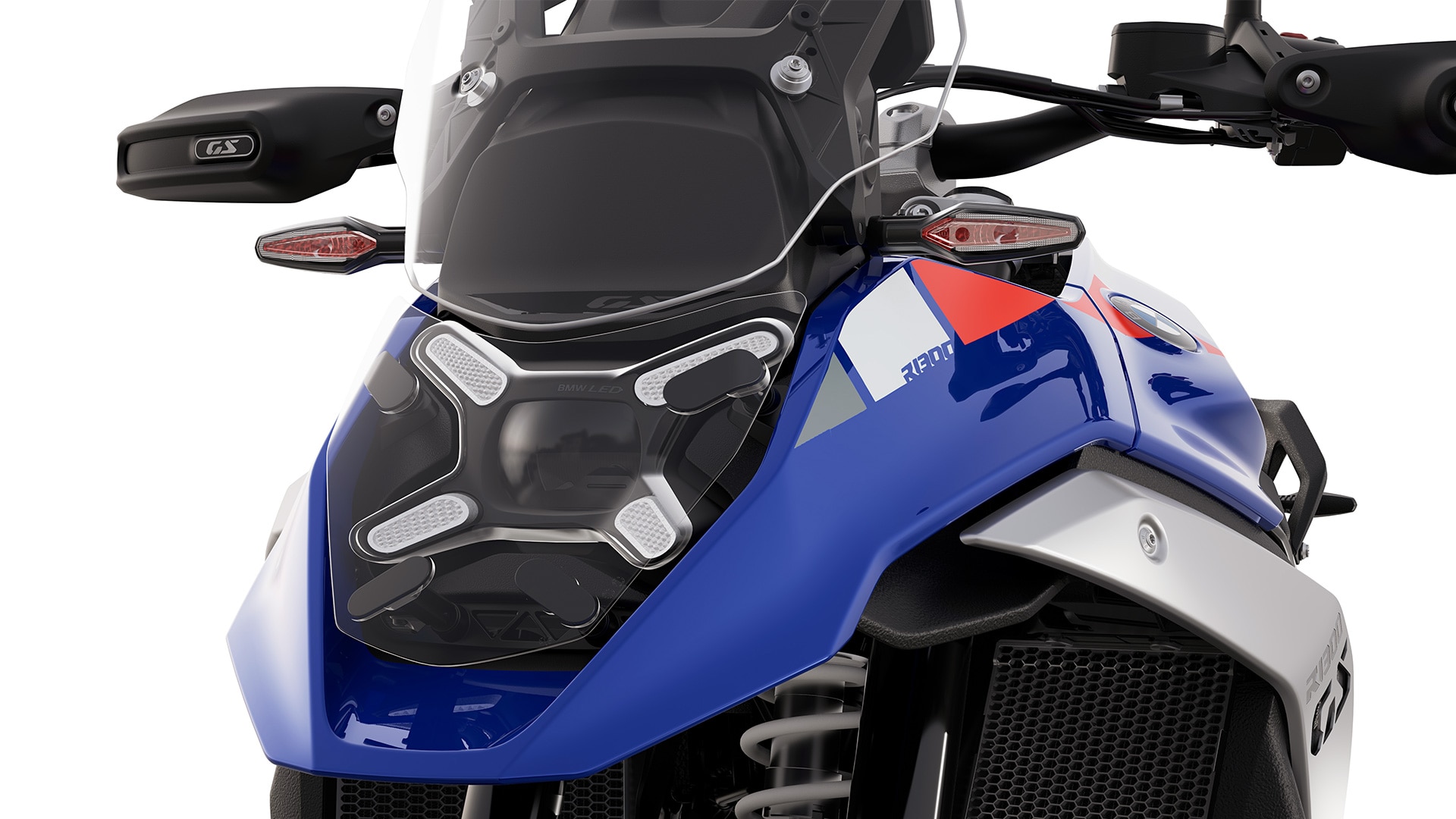 La parte anteriore della R 1300 GS Trophy di BMW Motorrad