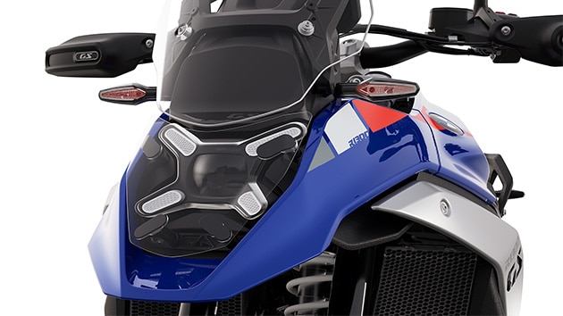 La parte anteriore della R 1300 GS Trophy di BMW Motorrad