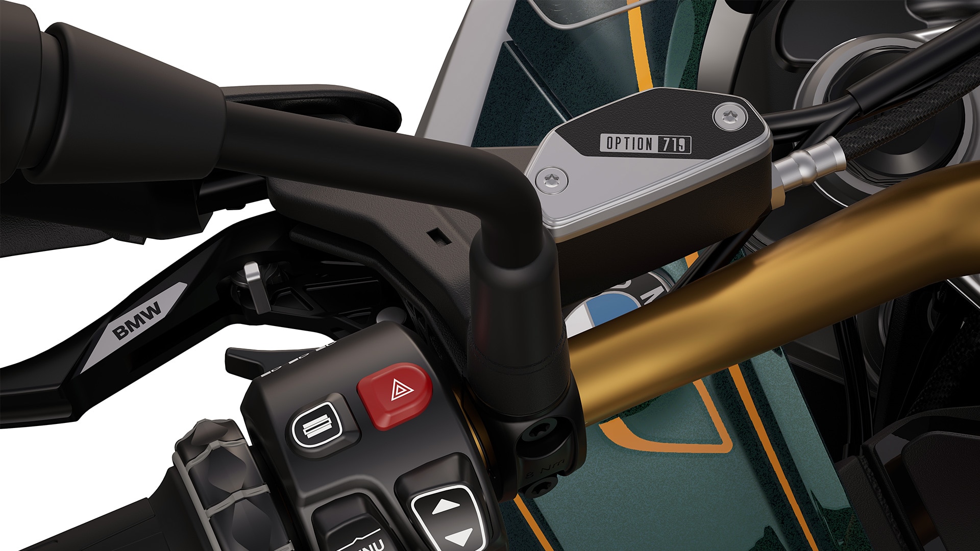 Le parti fresate Option 719 della BMW R 1300 GS Tramuntana