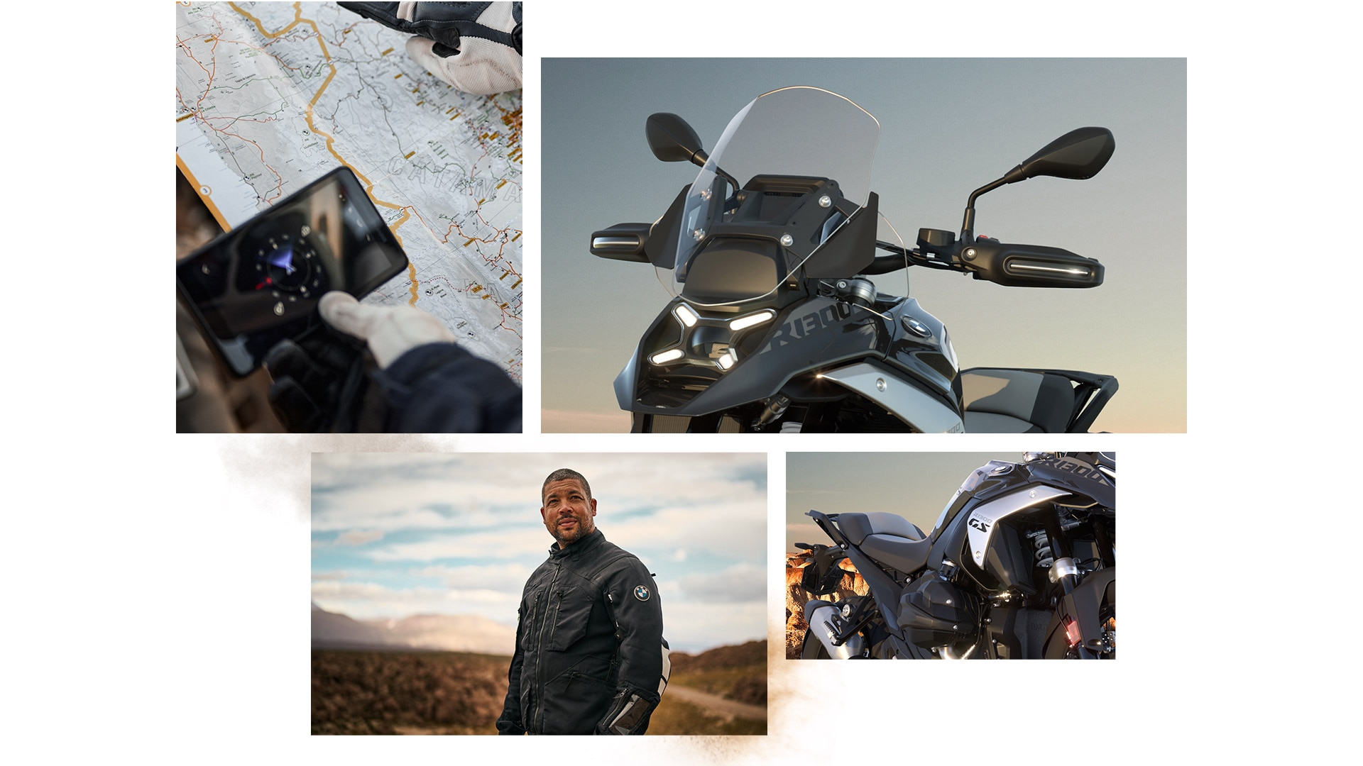 Il design dinamico della R 1300 GS Triple Black di BMW Motorrad