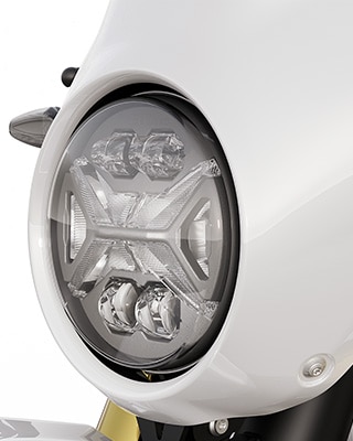 Il faro a LED supplementare della R 12 G/S di BMW Motorrad