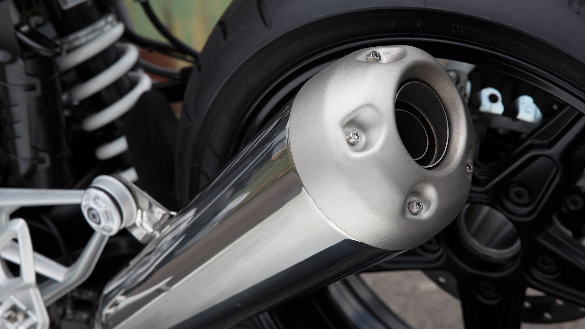 Impianto di scarico della R nineT Racer