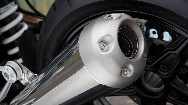 Impianto di scarico della R nineT Racer