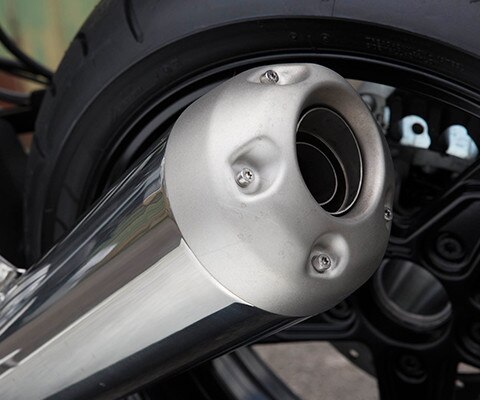 Impianto di scarico della R nineT Racer