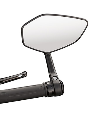 Specchietti bar-end fresati della BMW M 1000 R
