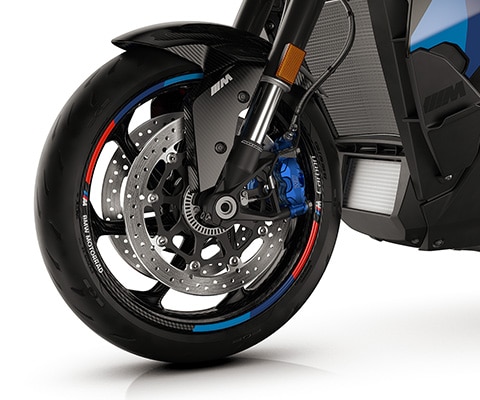 I cerchi in carbonio M opzionali della M 1000 XR di BMW Motorrad