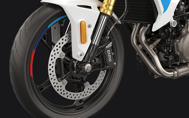 Le strisce decorative per cerchi della F 450 R di BMW Motorrad