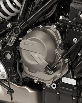Il motore bicilindrico in linea della F 450 R di BMW Motorrad