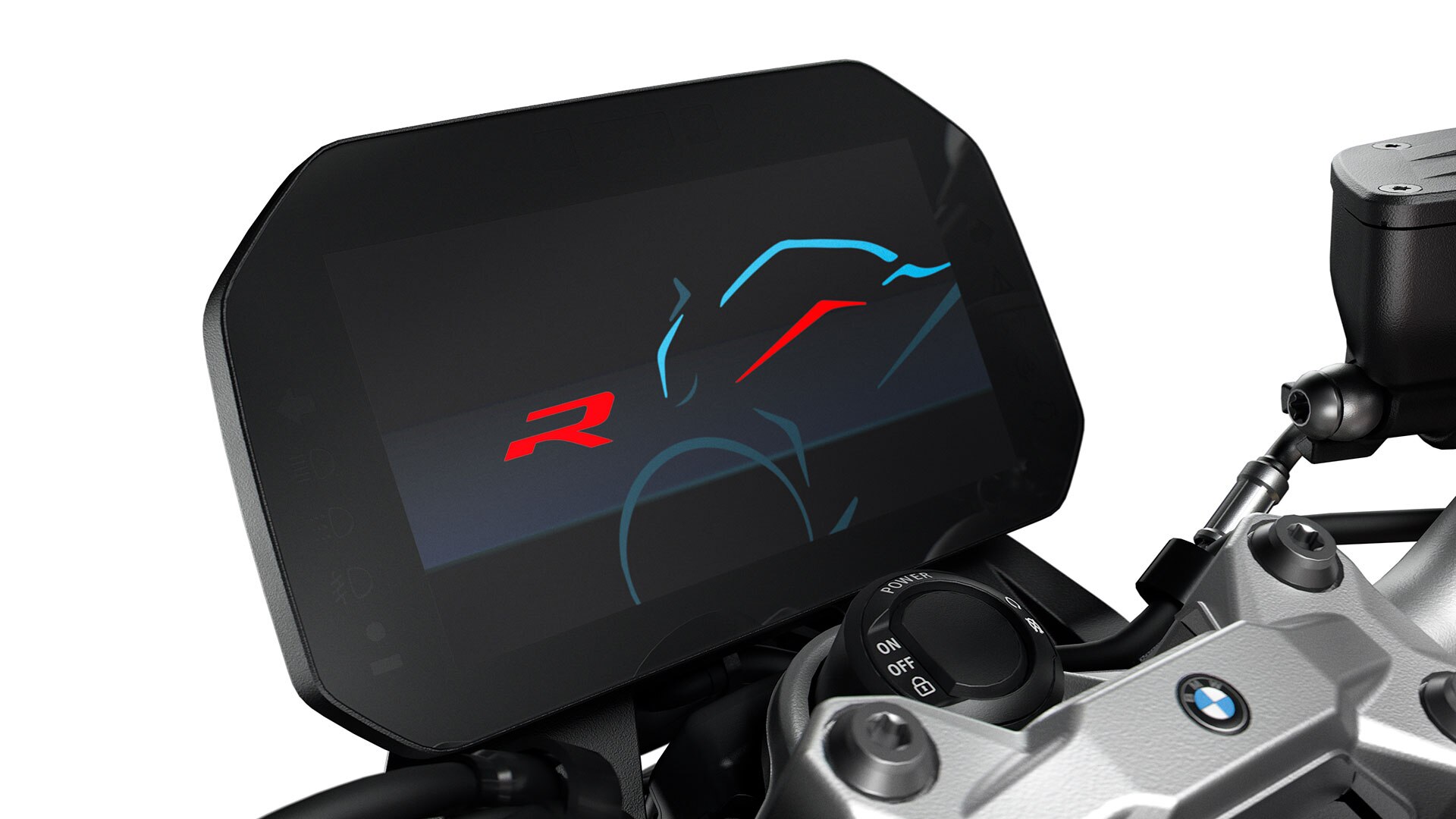 Vediamo l'ampio display TFT da 6,5" della F 900 R.