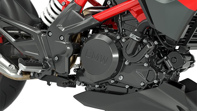 Vediamo il motore Titanium Grey della G 310 R.