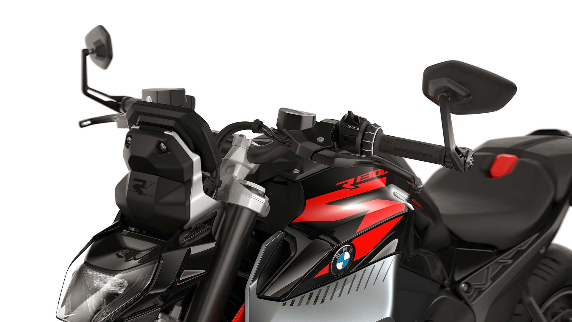 Specchietto bar-end della R 1300 R di BMW Motorrad