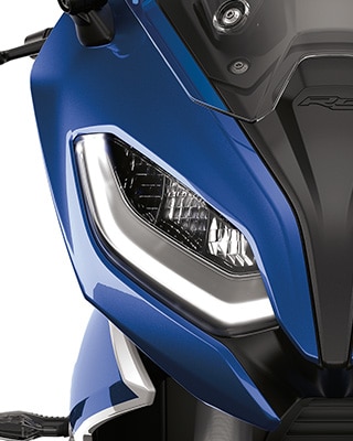Frontale con luci diurne a LED della R 1250 RS