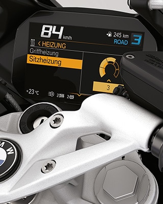 Collage della R 1250 RS.
