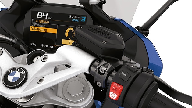 Collage della R 1250 RS.