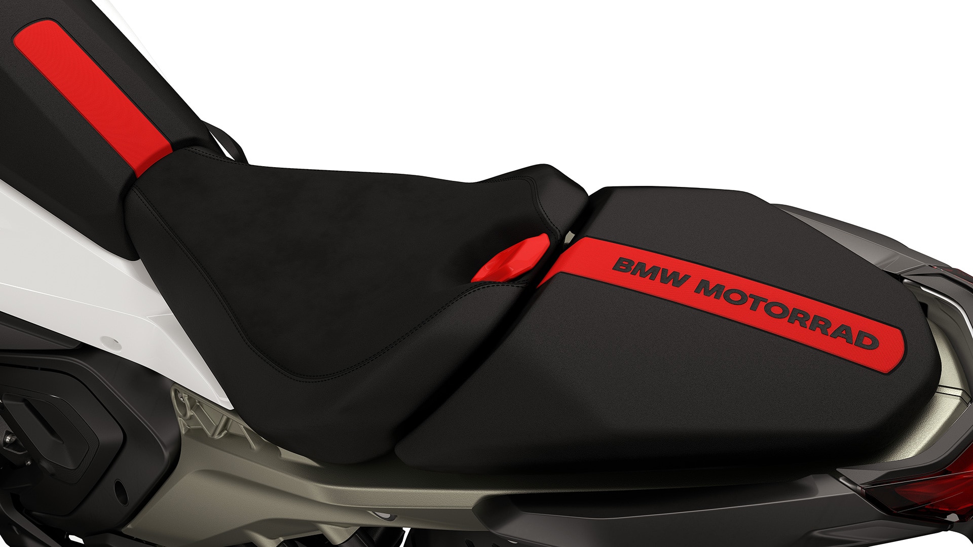 L’inserto sella verniciato della R 1300 RS