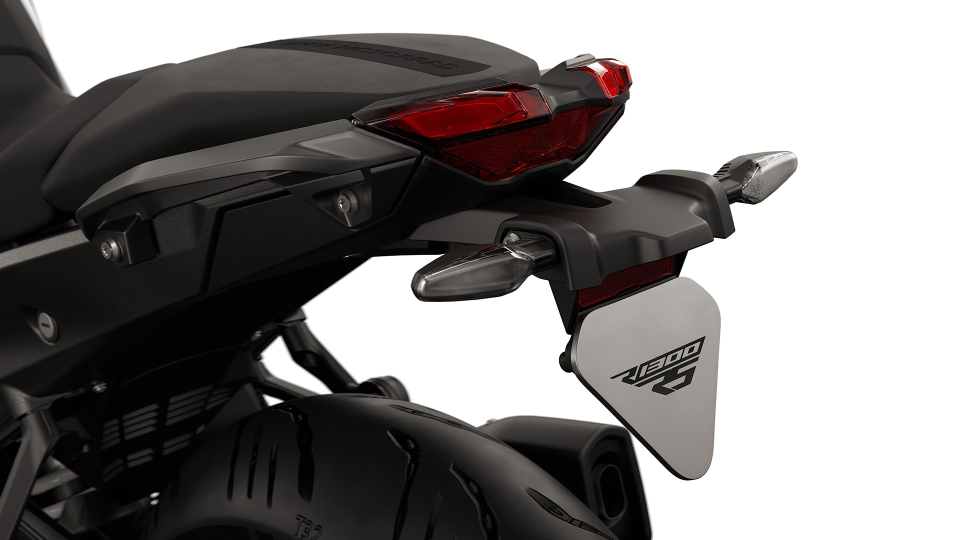 Vista posteriore della R 1300 RS