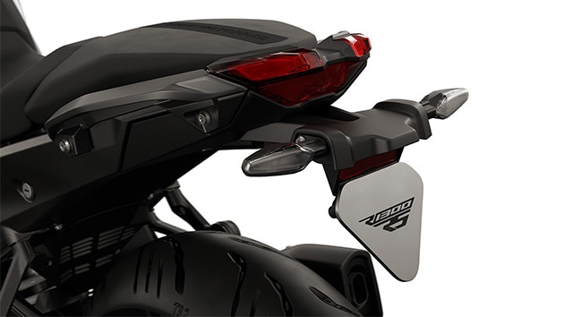 Vista posteriore della R 1300 RS