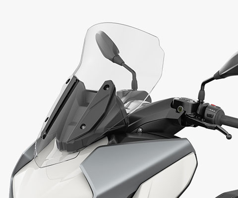 Ergonomia e protezione dal vento C 400 GT