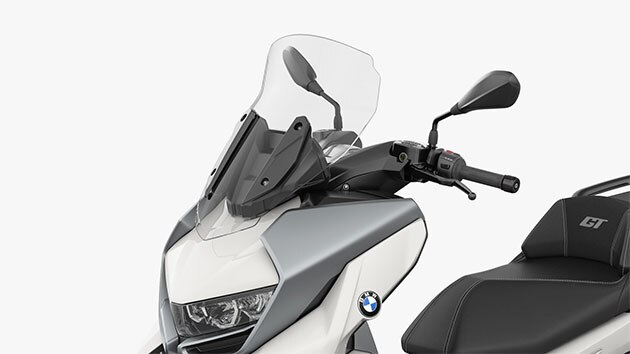 Ergonomia e protezione dal vento C 400 GT